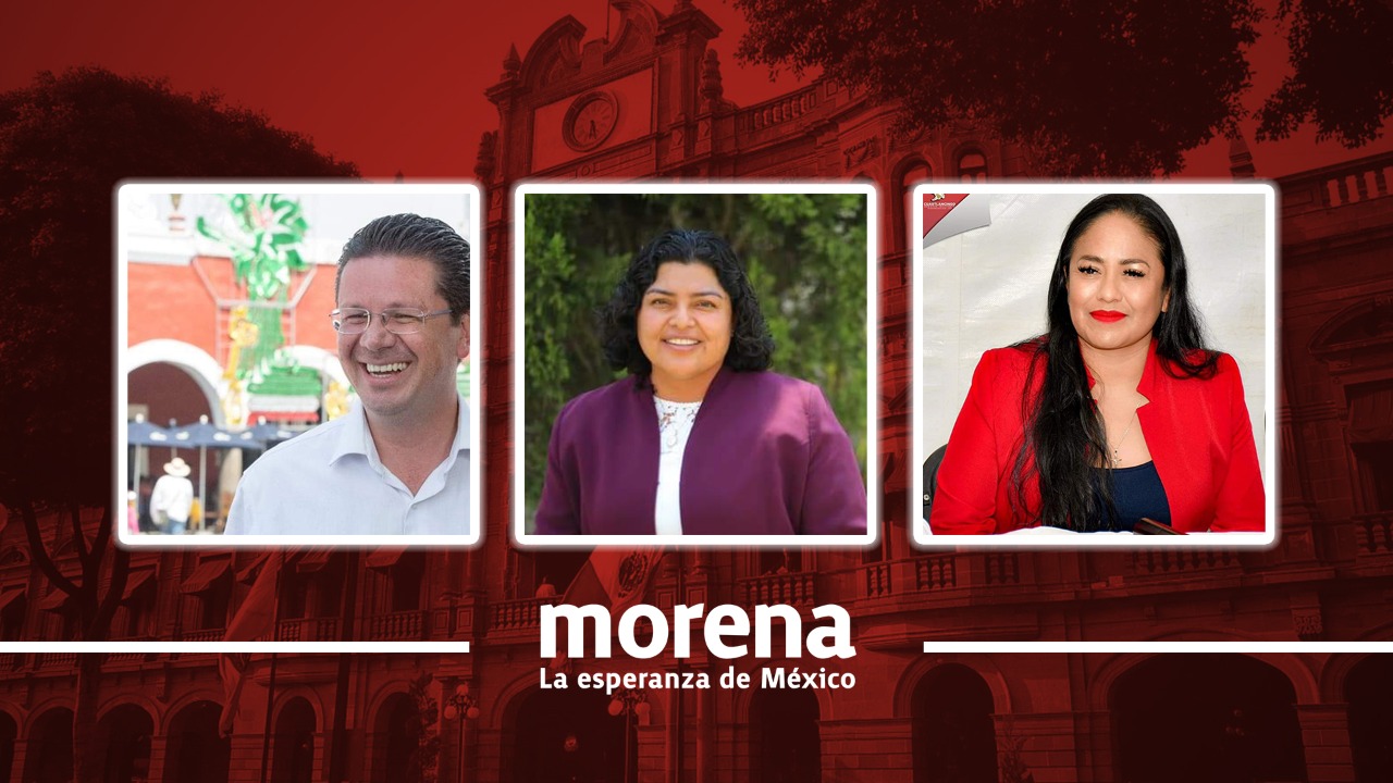 Por: Cortesía Designa Morena a Julio Lorenzini, Karina Pérez Popoca y Lupita Daniel para las Cholulas y Cuautlancingo