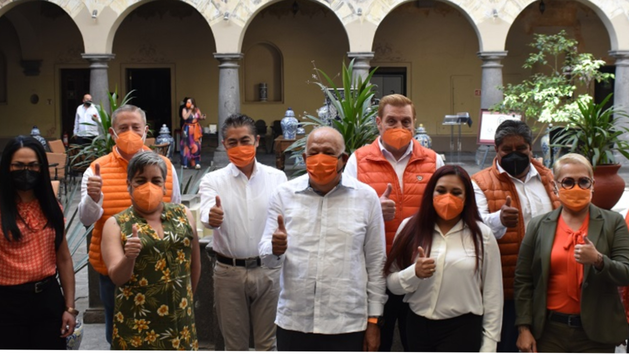 Por: Cortesía Dirigencia de Movimiento Ciudadano de Puebla se reúne con sus Candidatos de Municipios de la Zona Metropolitana.