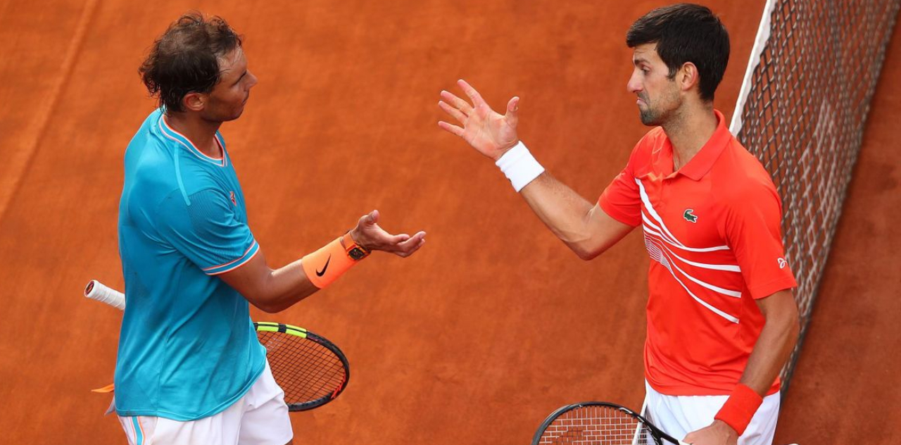 Por: Cortesía Rafael Nadal comenta que su rival y compañero Novak Djokovic está cada vez más obsesionado los récords.