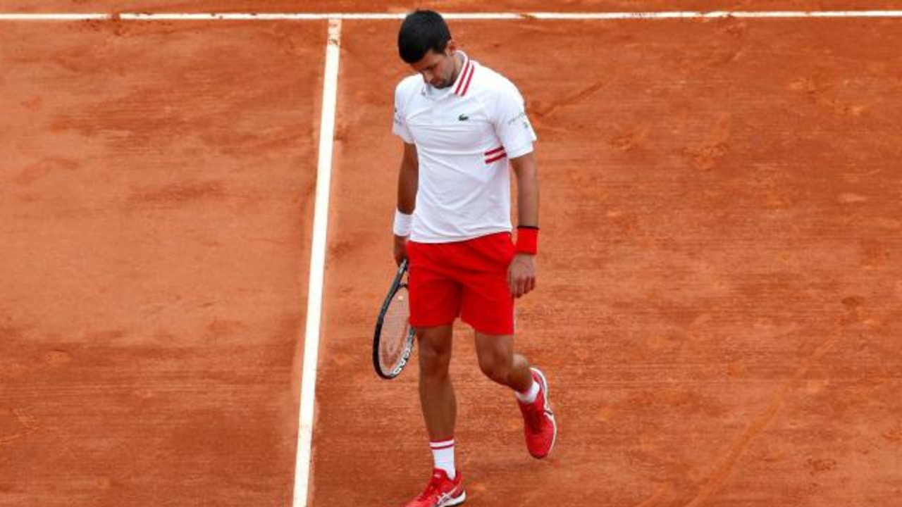 Por: Cortesía Novak Djokovic cae estrepitosamente en los Octavos de Final del Masters de Montecarlo.
