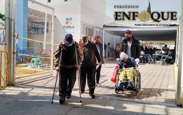 Foto: Omar Sánchez Aplicarán del 18 al 20 de abril segunda dosis antiCovid-19 en San Andrés y San Pedro Cholula