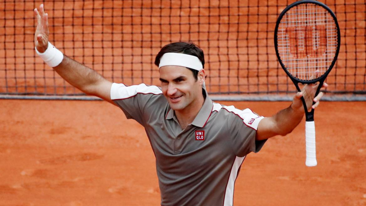 Por: Cortesía Roger Federer confirma su participación en Roland Garros.
