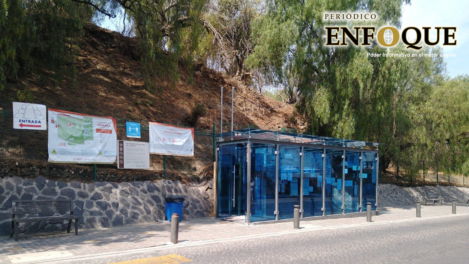 Por: Omar Sánchez Reabren la zona arqueológica de Cholula