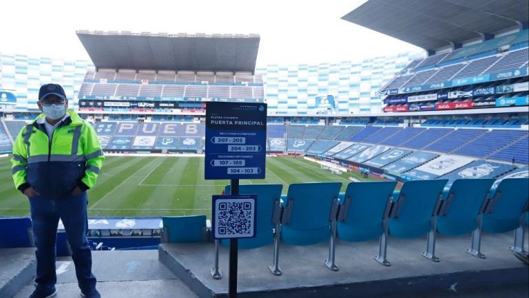 Por: Cortesía Serán 14 mil aficionados los que podrán entrar al Cuauhtémoc para el Puebla contra Pumas