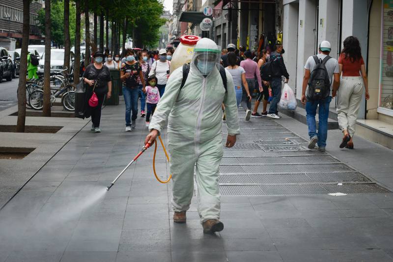 Por: Cortesía México registra 4,262 nuevos contagios y 582 decesos por coronavirus