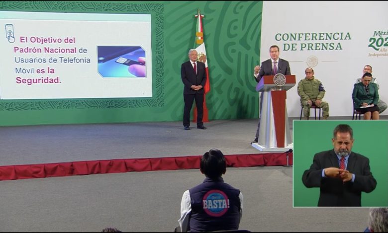 Por: Cortesía La 4T defiende padrón de usuarios de telefonía móvil y arremete contra juez que concedió suspensión