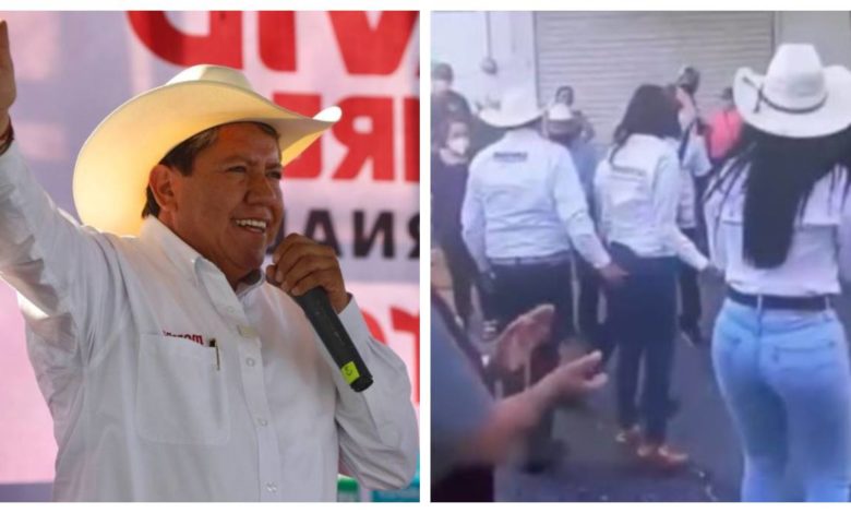 Por: Cortesía ”Fue roce involuntario”, afirma David Monreal tras ser captado tocando indebidamente a candidata
