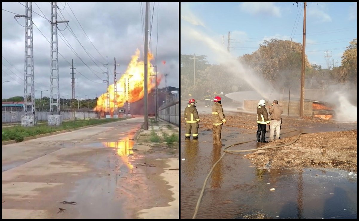 Por: Cortesía Tras 18 horas, continúa incendio en Complejo Petroquímico Pajaritos