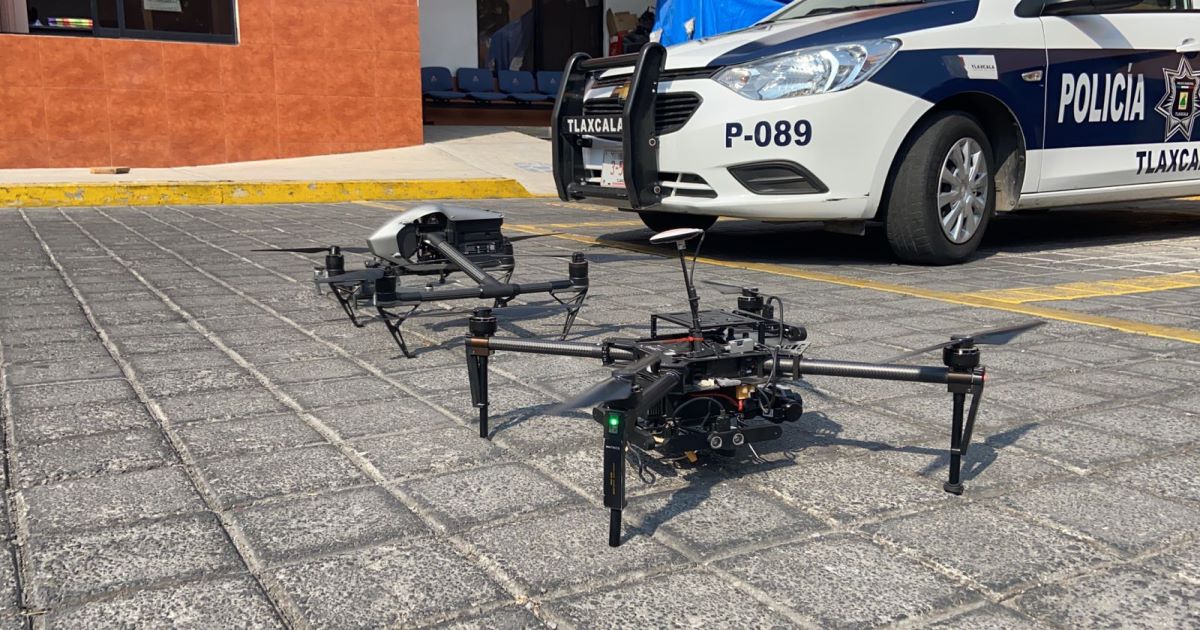 Por: Cortesía Drones de la capital siguen trabajando para salvaguardar a la ciudadanía