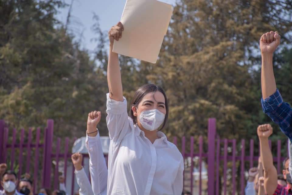 Por: Cortesía Nydia Cano culmina su registro para buscar alcaldía de Tlaxcala por la vía independiente