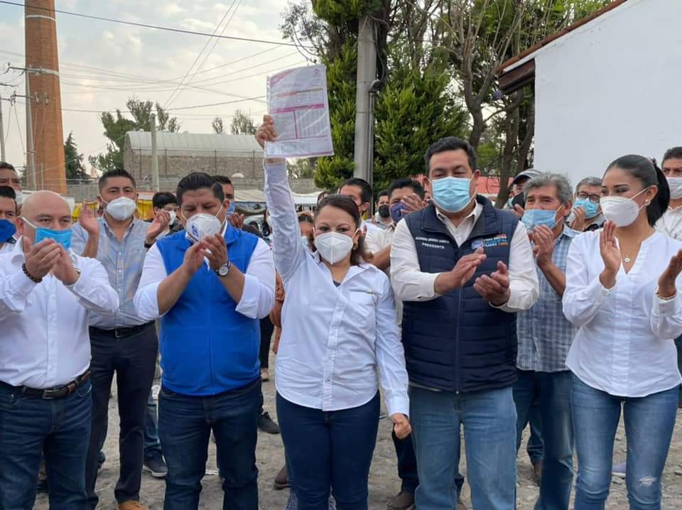 Por: Cortesía Se registra Claudia Pérez ante el ITE para contender por el municipio de Tlaxcala