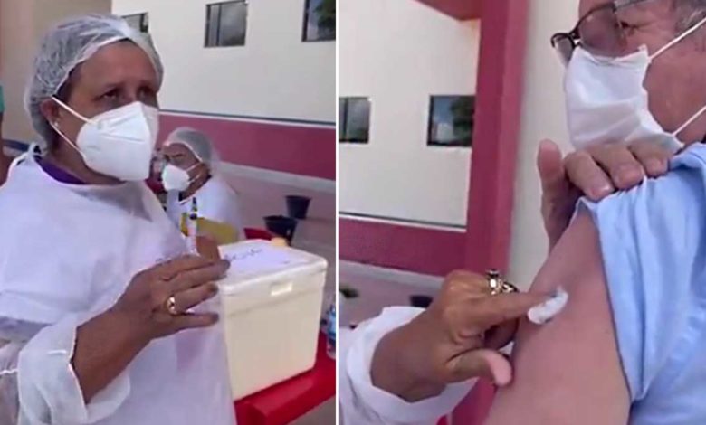 Por: Cortesía Graban a enfermera reutilizando jeringa para vacunar contra COVID-19 (Video)