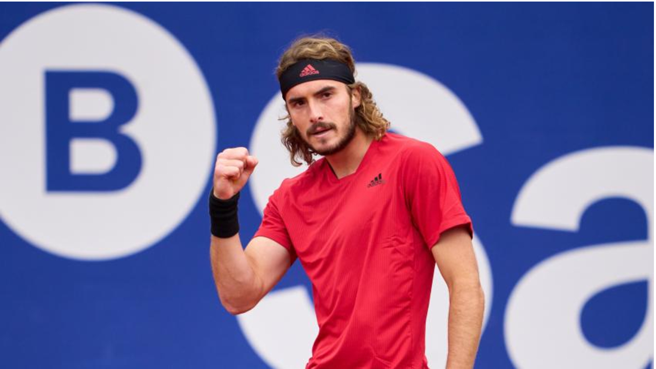 Por: Cortesía El tenista griego Stefanos Tsitsipas se coloca en los Cuartos de Final del Open de Barcelona.