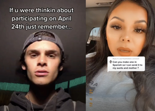 Por: Cortesía No: El 24 de abril no es el "Día de la violación", como aseguran en Tiktok