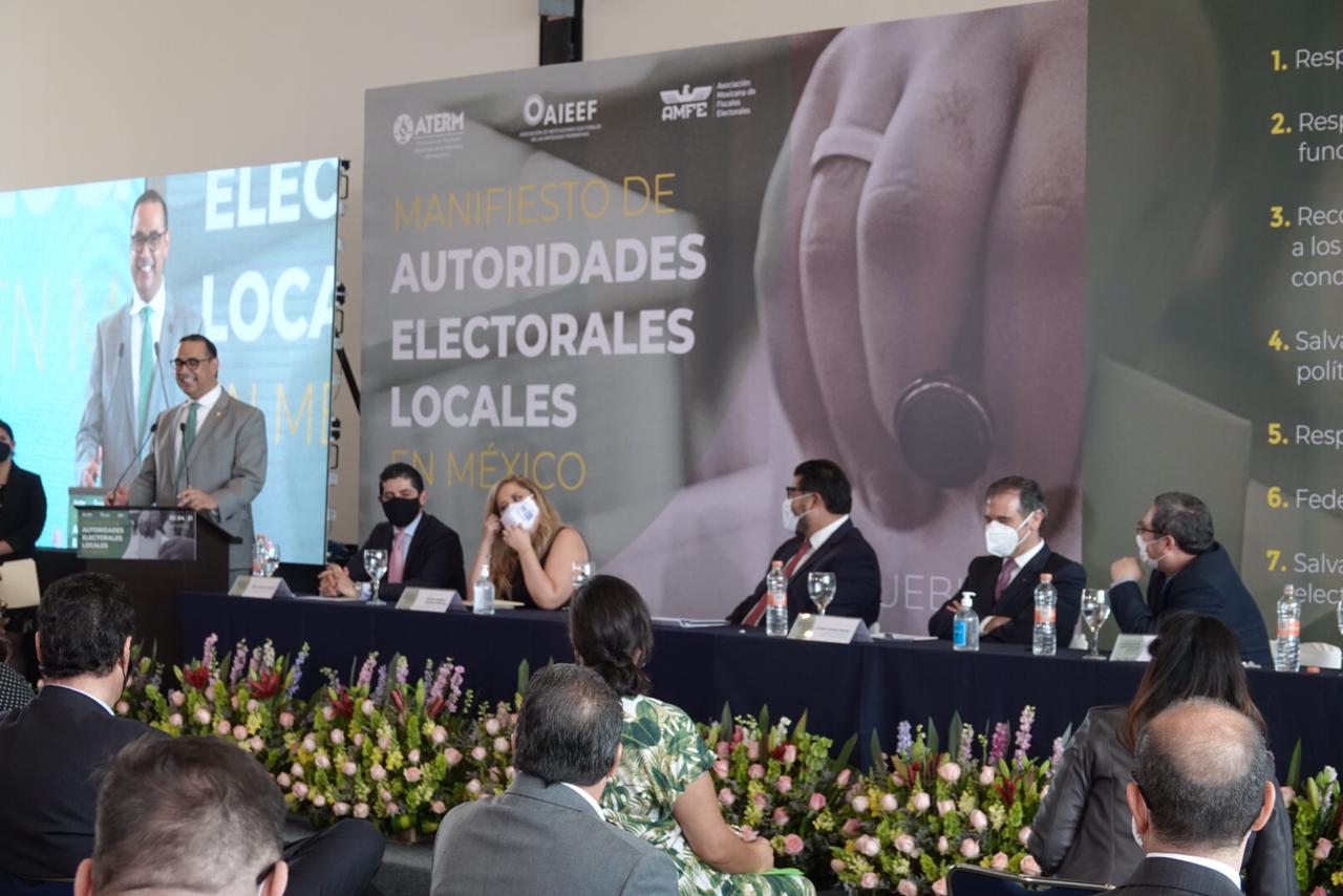 Por: Cortesía Firma TET el Manifiesto Nacional de Autoridades Electorales Locales