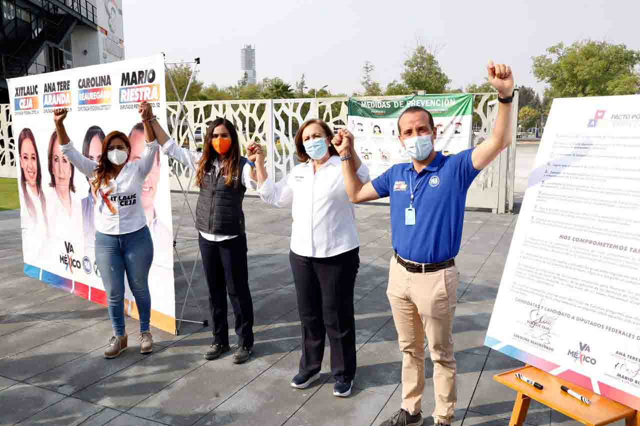 Candidatos de “Va por México” exigen retirar fuero a Saúl Huerta