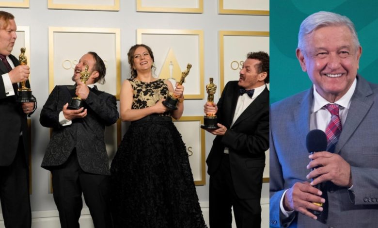 Por: Cortesía AMLO felicita a mexicanos ganadores del Oscar a mejor sonido por “Sound of Metal”