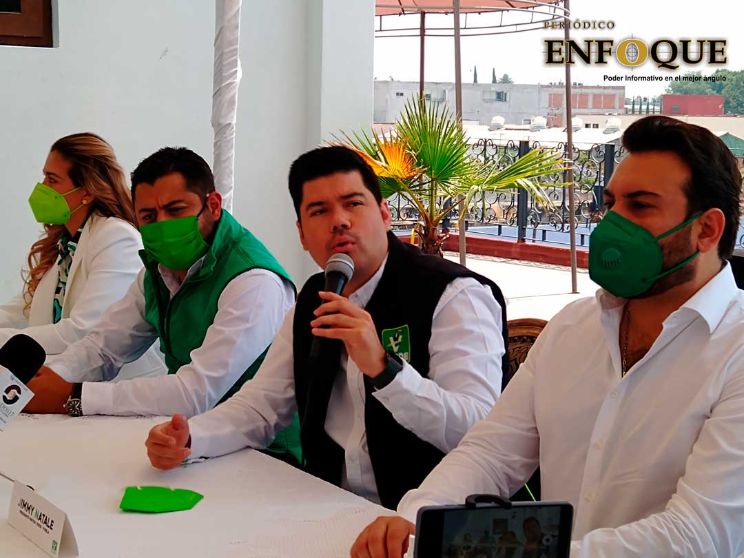 Presenta el Partido Verde a sus candidatos a las alcaldías y diputación local de Cholula