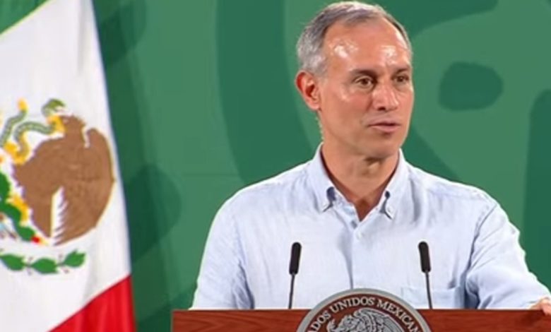 Por: Cortesía ¿Y las medidas sanitarias? López-Gatell va a la mañanera con gripa pero sin cubrebocas