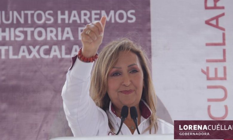 Por: Cortesía Lorena Cuellar se consolida como líder en la preferencia electoral para gubernatura de Tlaxcala