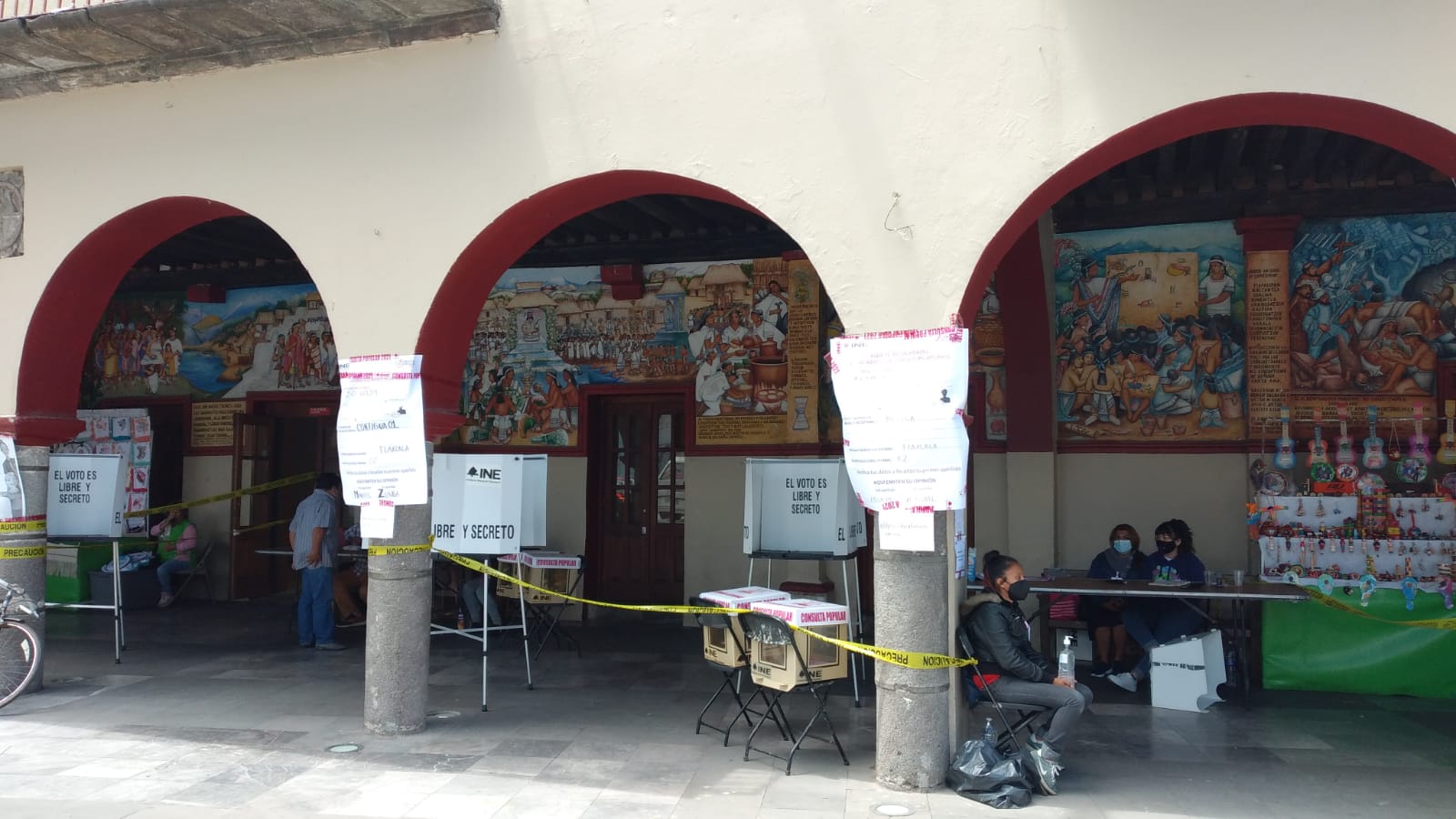 Por: Carlos Aguirre Así fue la Consulta Popular en el municipio de Chiautempan.