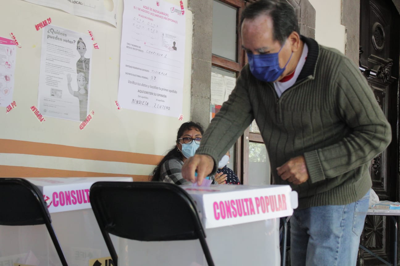 Por: Cortesía En Tlaxcala, se habrían instalado 598 Casillas por Consulta popular