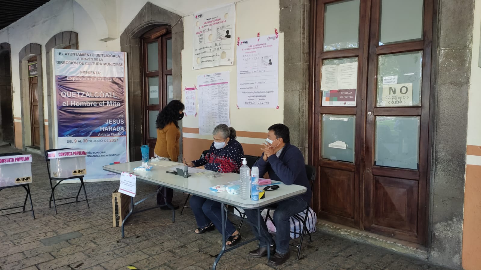 Por: Cortesía Reportan baja participación de tlaxcaltecas en Consulta popular