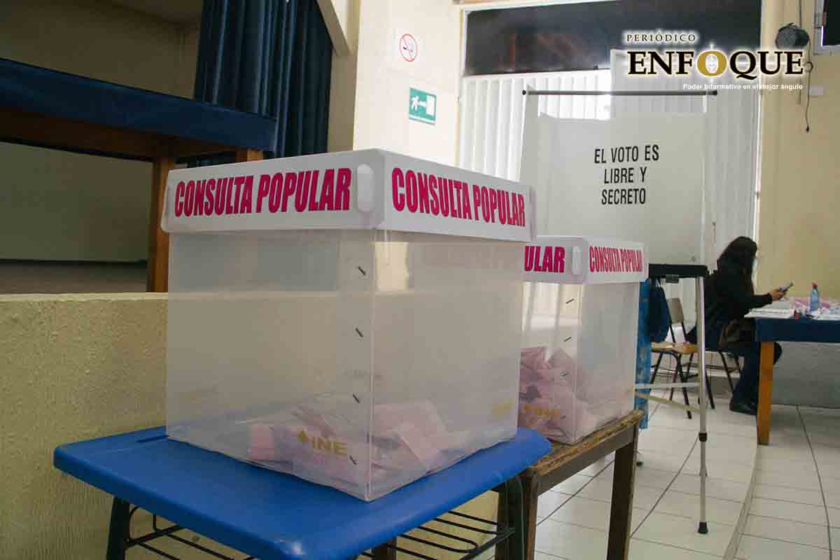 Por: Cortesía Baja participación en Consulta Popular en Cholula