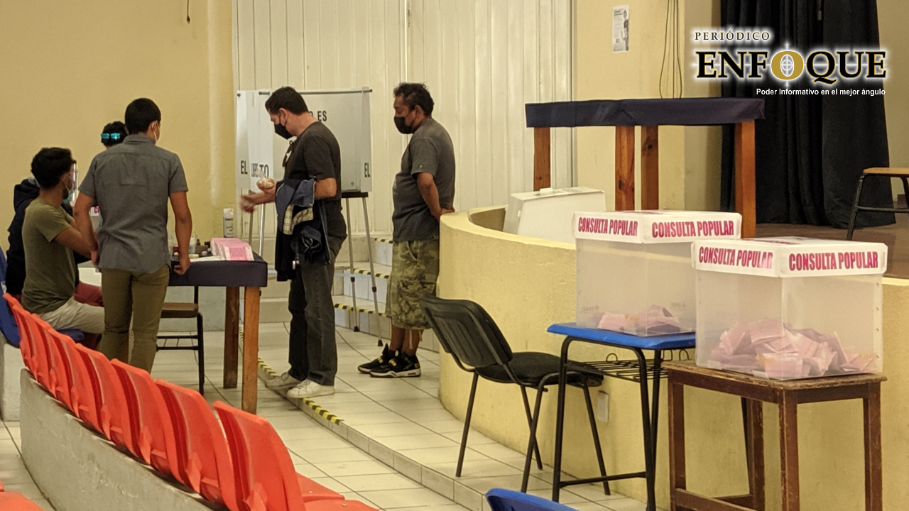 Por: Enfoque La Zona Conurbada de Puebla tuvo una escasa participación ciudadana en la Consulta Popular de este 1 de agosto