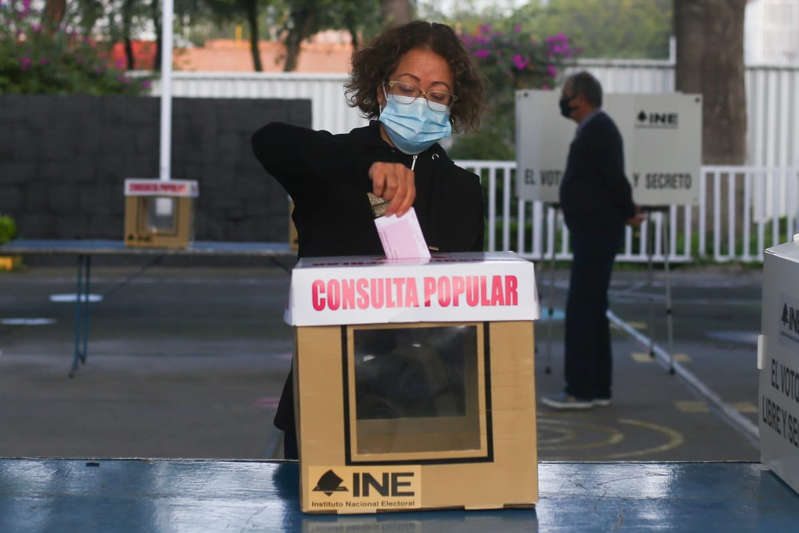 Por: Cortesía Se dará a conocer hasta las 21:00 horas el resultado de la consulta popular: INE