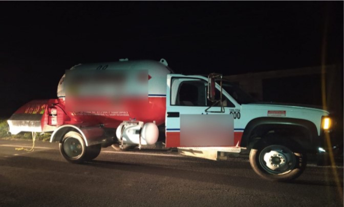 Por: Cortesía Recuperan en Tepeaca pipas con gas presuntamente robado