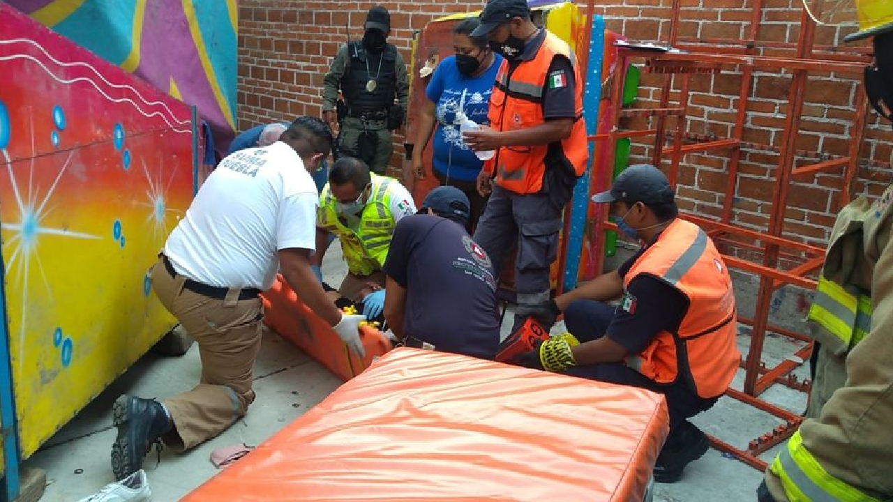 Por: Cortesía Falla en Juego Mecánico en Tepontla deja un saldo de tres personas lesionadas