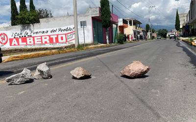 Por: Cortesía Ciudadanos de Tetlanohcan se muestran inconformes con la seguridad en el municipio.