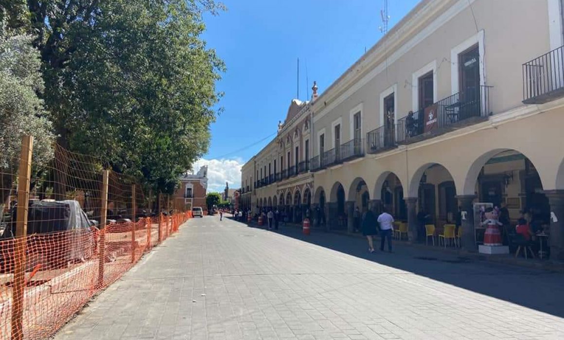 Por: Cortesía Se mantendrá cerrado el primer cuadro de la capital tlaxcalteca