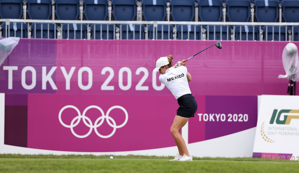 Por: Cortesía Mexicanas Gaby López y María Fassi debutan en golf olímpico