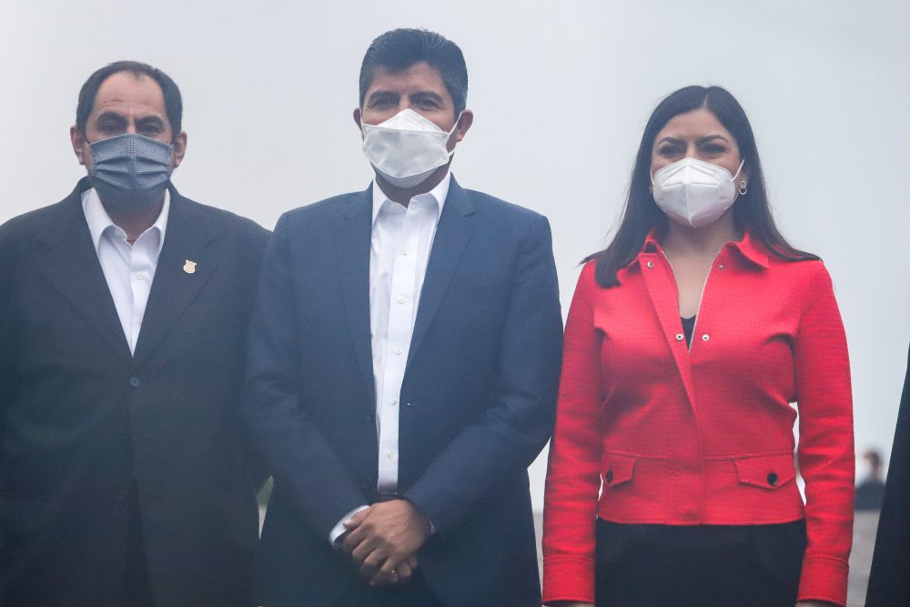 Por: Cortesía Aplaza Rivera Vivanco reunión con alcalde electo tras dar positivo a Covid