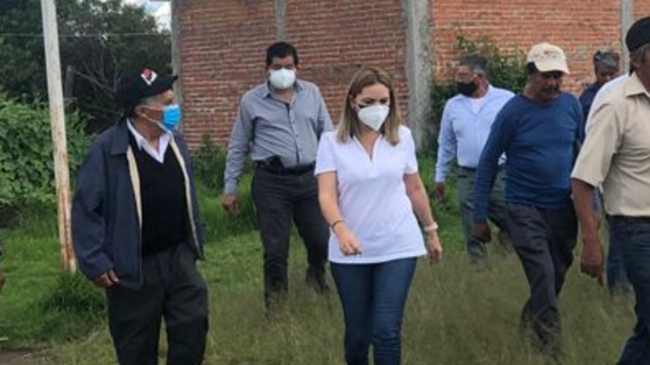 Por: Cortesía Para Paola Angón es primordial prestar atención a todas las Juntas Auxiliares de San Pedro Cholula