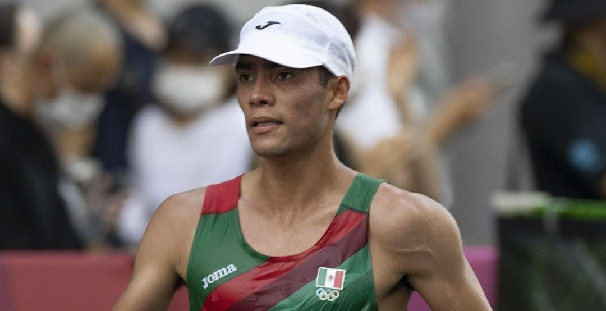 Por: Cortesía El mexicano Andrés Olivas logra el lugar 11 en la marcha de 20 kilómetros