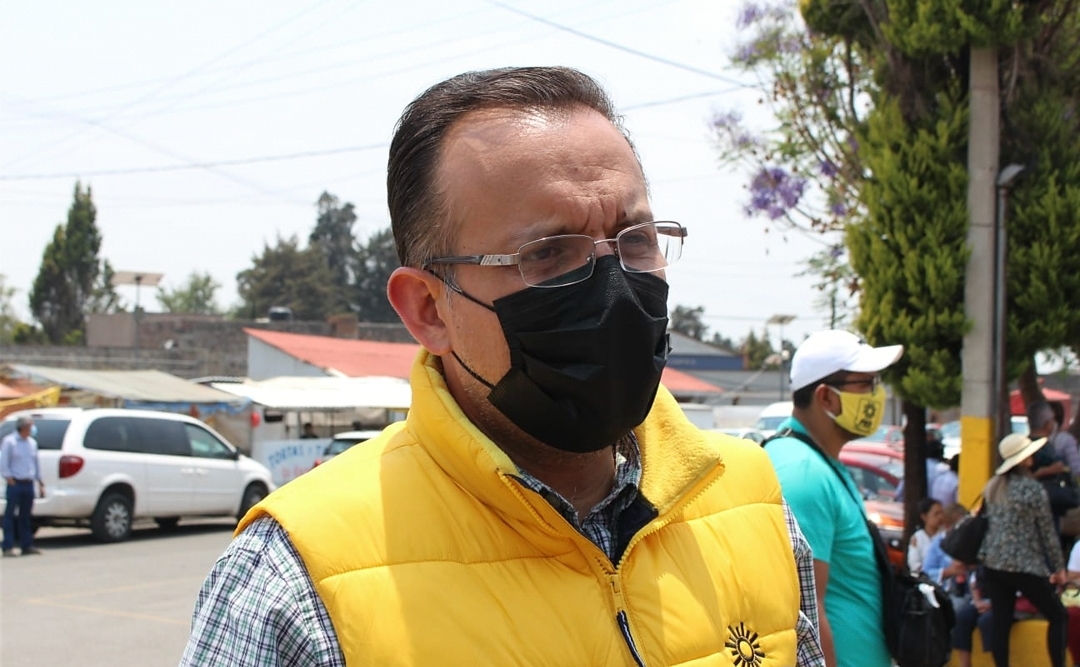Por: Cortesía 'Irresponsable' que Lorena Cuéllar tome protesta en el estadio Tlahuicole: Cambrón Soria