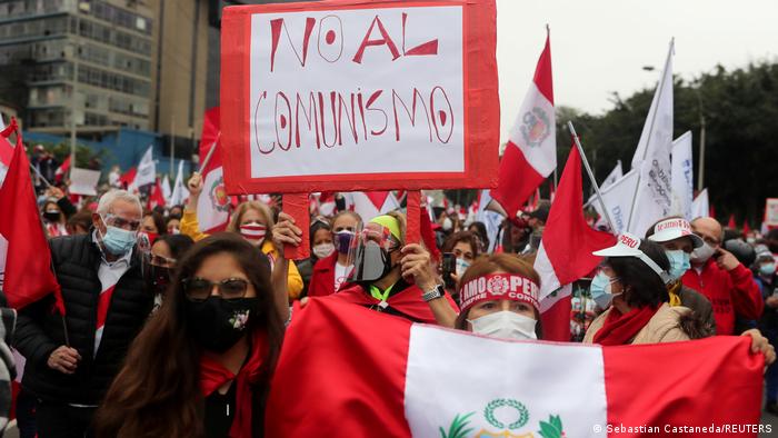 Por: Cortesía Se registra la primera protesta contra Gobierno de Pedro Castillo en Perú