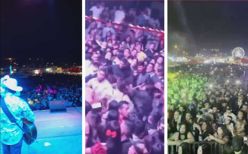 Aproximadamente 8 mil personas asisten sin cubrebocas a feria: Baja California 