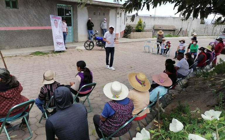 Miguel Angel Caballlero reafirma su compromiso con la ciudadanía en una gira.