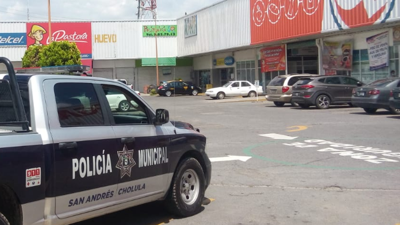 Por: Cortesía La Secretaría de Seguridad de San Andrés Cholula continúa con el Operativo “Plaza Segura”