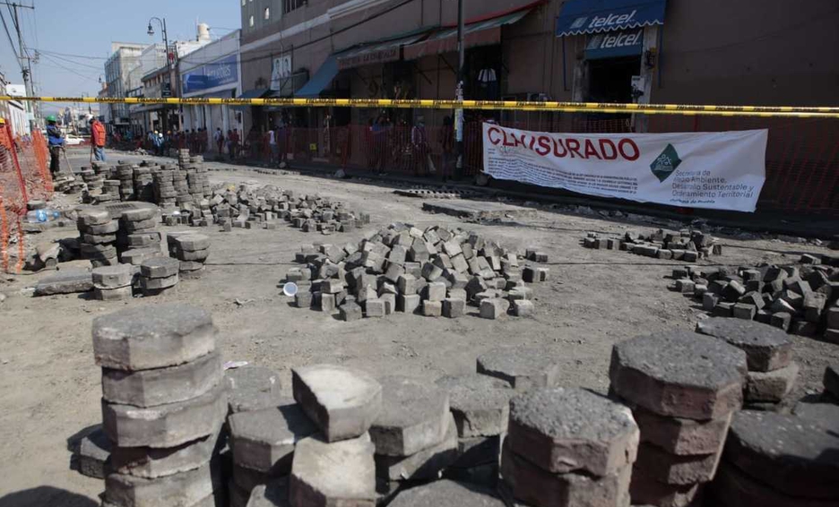 Por: Cortesía Rehabilitación de calles del Centro Histórico se heredarán al siguiente gobierno: Rivera Vivanco