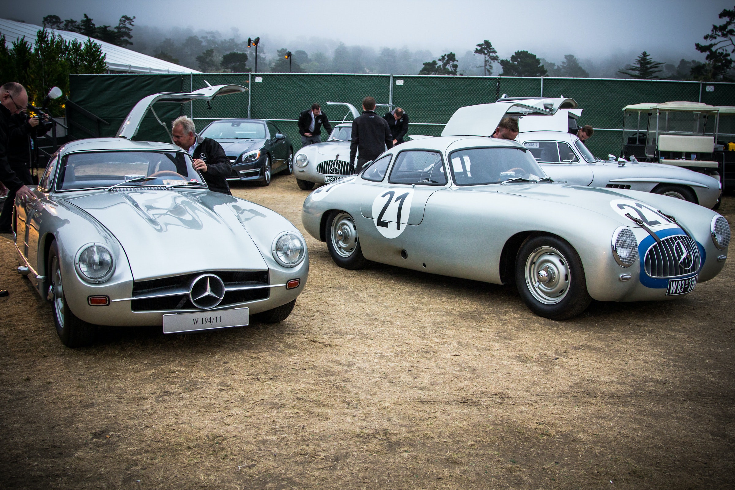 Por: Cortesía El glamour del Mercedes-Benz SL en el Concours d'Elegance de Pebble Beach