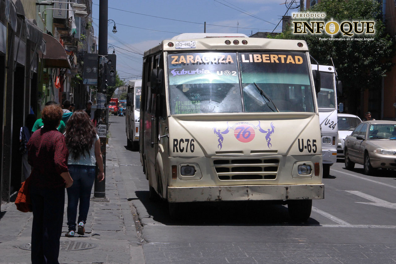 Por: Alex Muñoz Alcaldesa de Puebla niega aumento en asaltos al transporte público