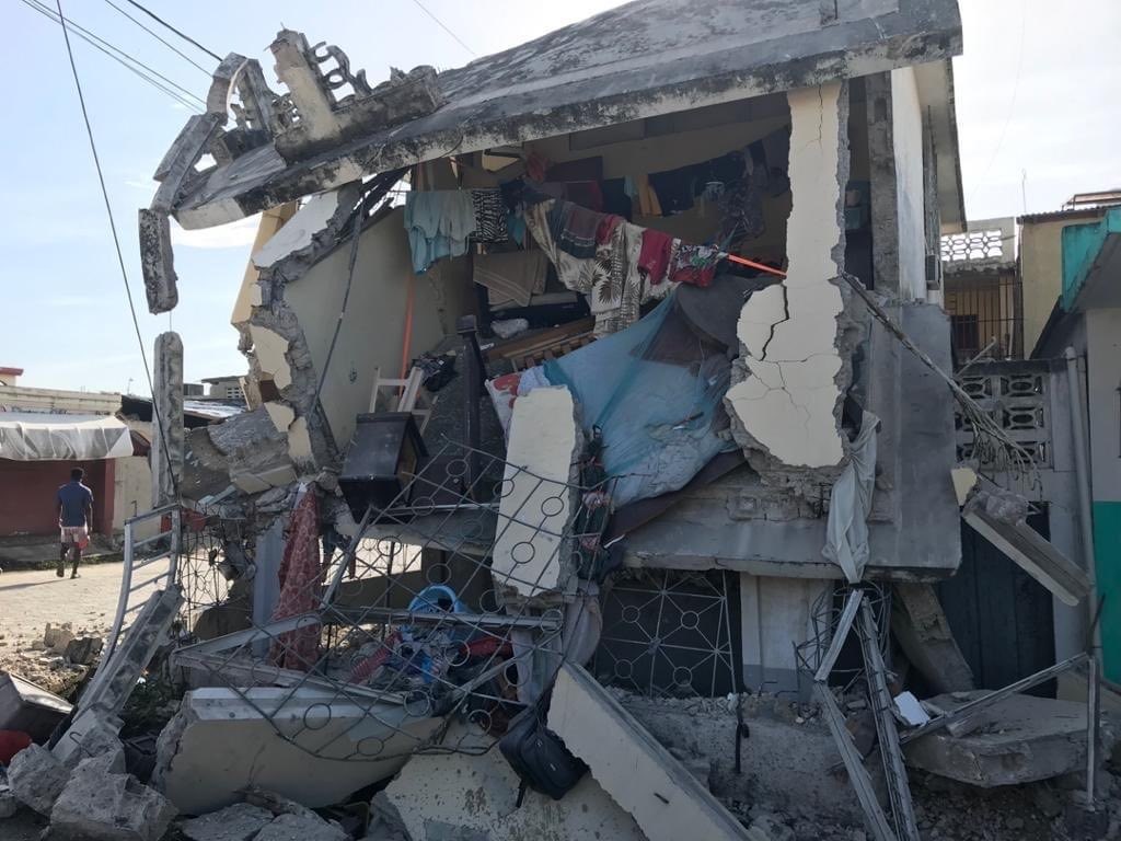 Por: Cortesía Terremoto de magnitud 7,2 sacude al Haití y deja varias personas muertas