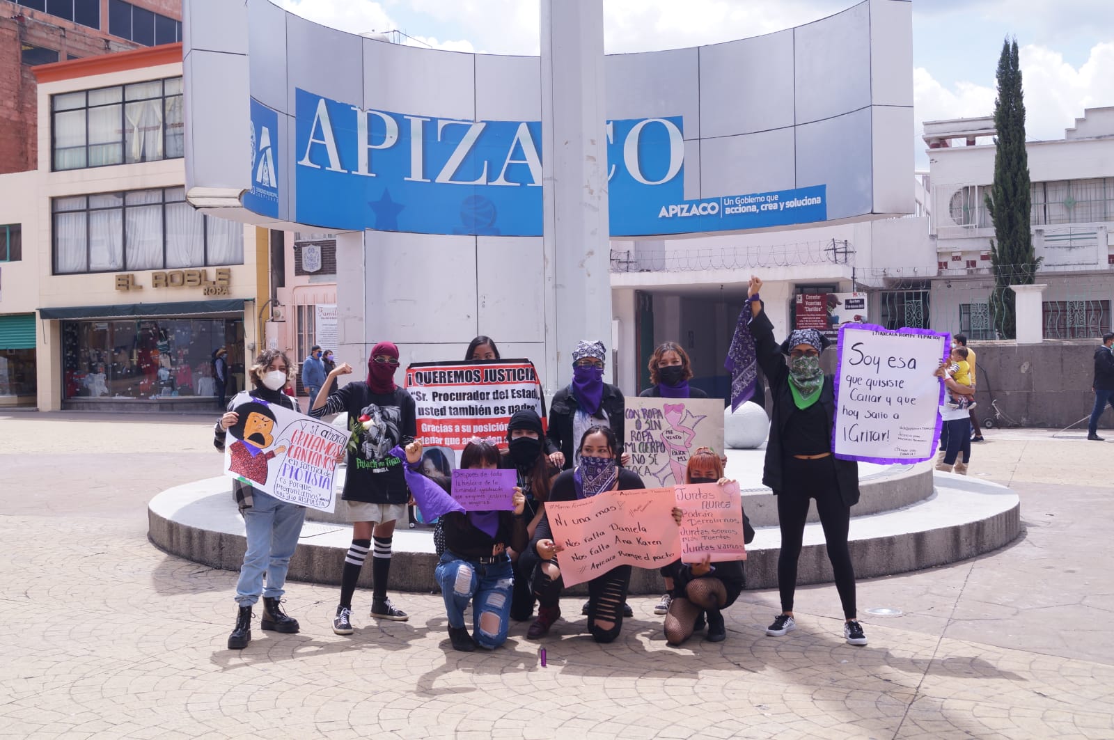 Por: Cortesía Piden feministas justicia para mujeres de Tlaxcala