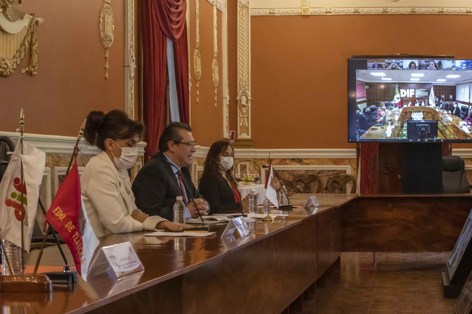 Por: Cortesía Sandra Chávez y Marco Mena inauguran conferencia nacional de procuradurías de protección de niñas, niños y adolescentes