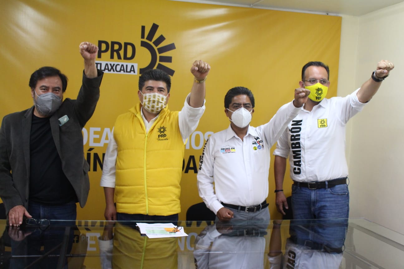 Por: Cortesía En Tlaxcala, PRD pide a Lorena fortalecer a dependencia